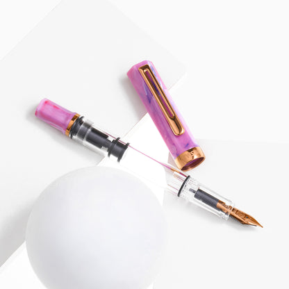 Twsbi | ECO | Fluorite Purple with Bronze