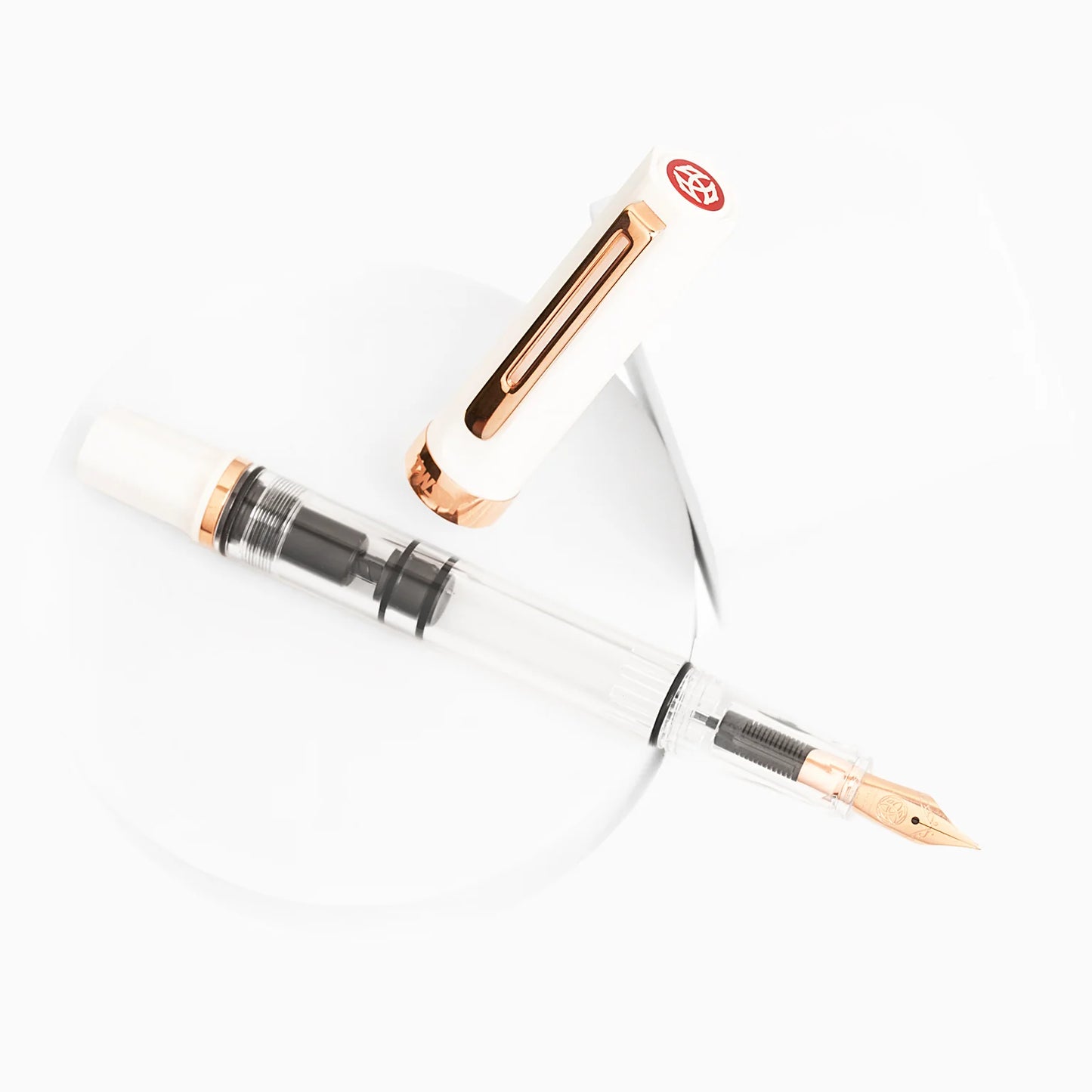 Twsbi | ECO | White with Rose Gold