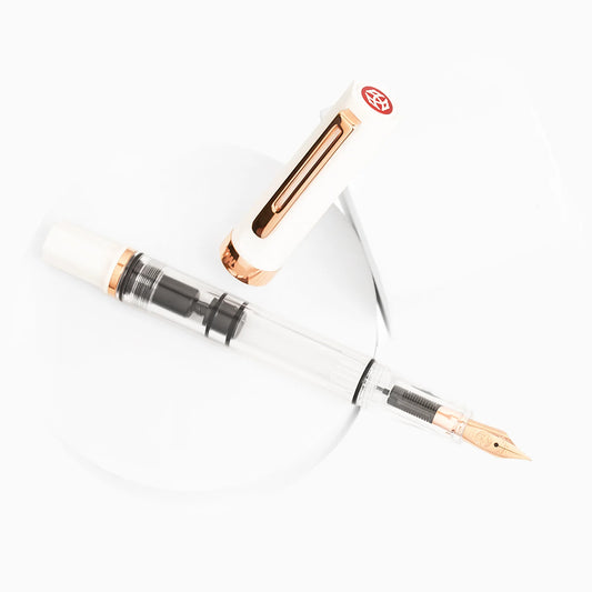 Twsbi | ECO | White with Rose Gold