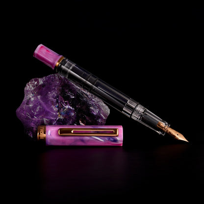 Twsbi | ECO | Fluorite Purple with Bronze