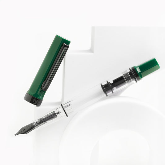Twsbi | ECO | Irish Green with Onyx