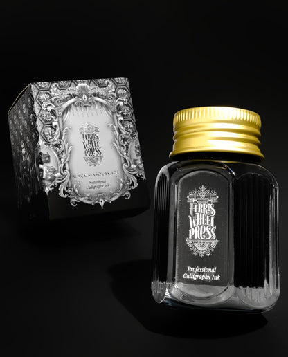 Calligraphy Ink | Black Masquerade 28ml