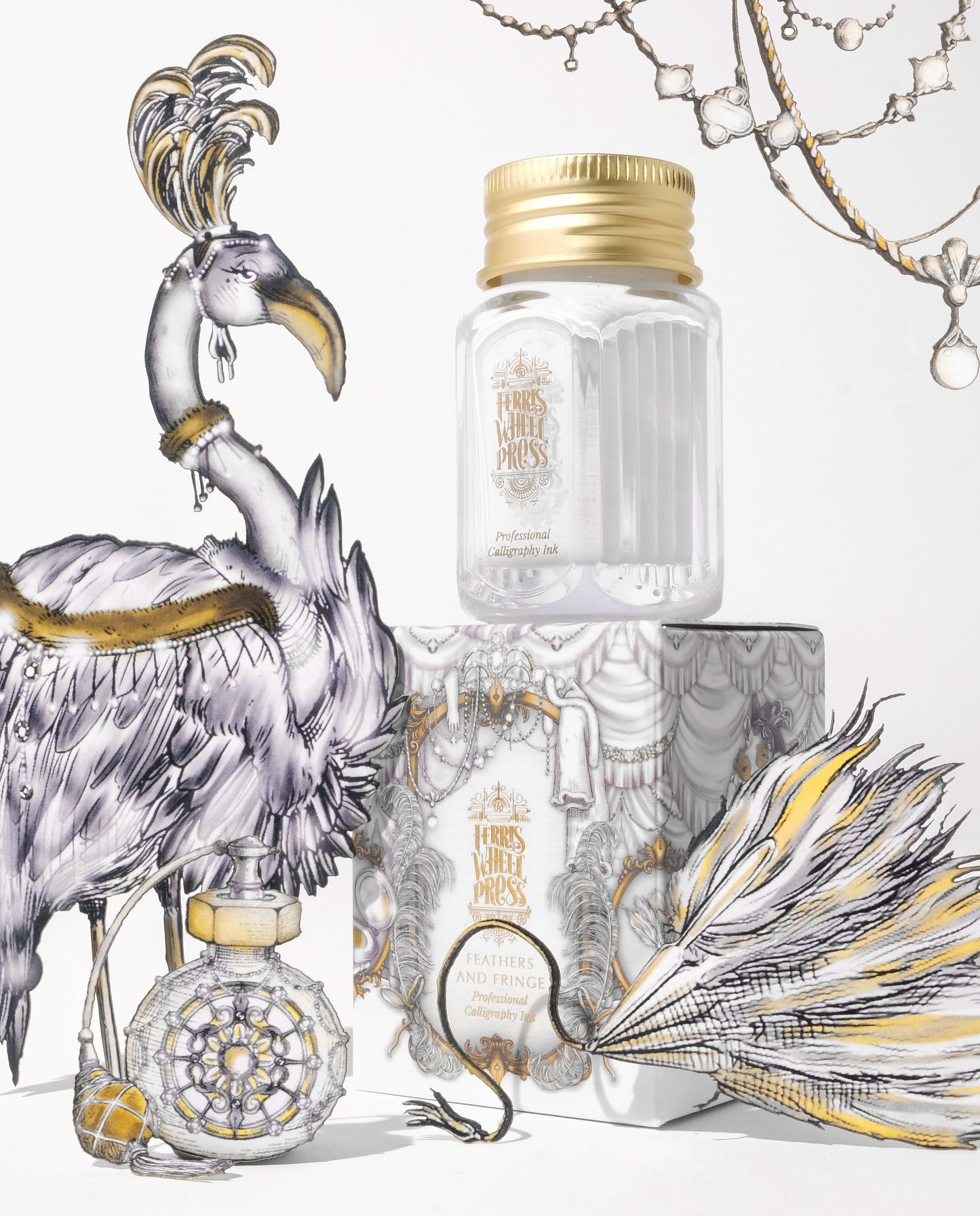 Calligraphy Ink | Feathers and Fringe 28ml