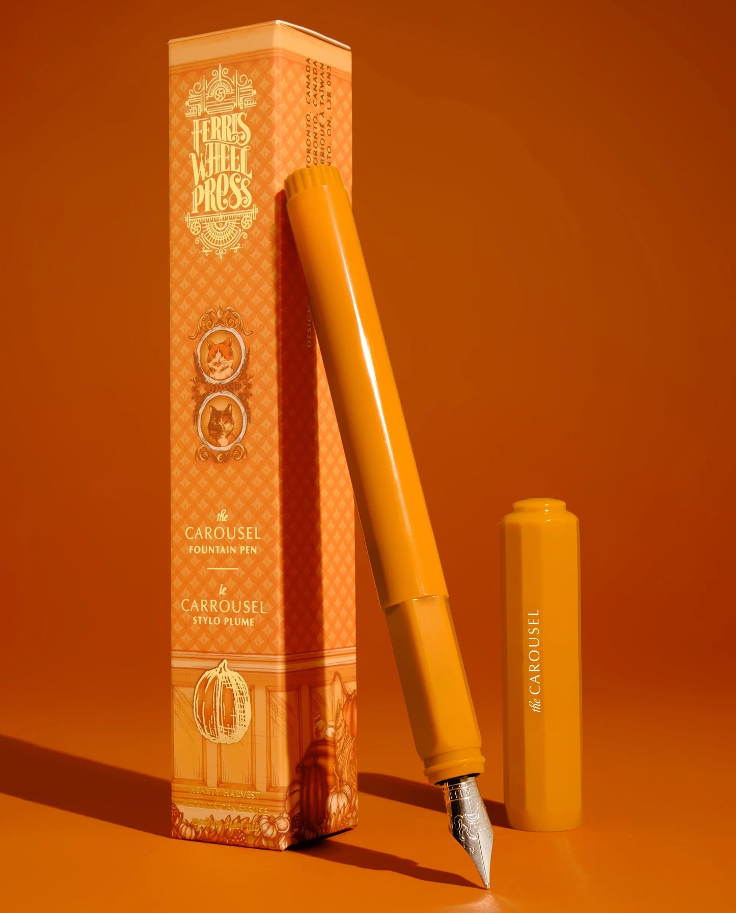 The Carousel Fountain Pen - Hearthy Harvest