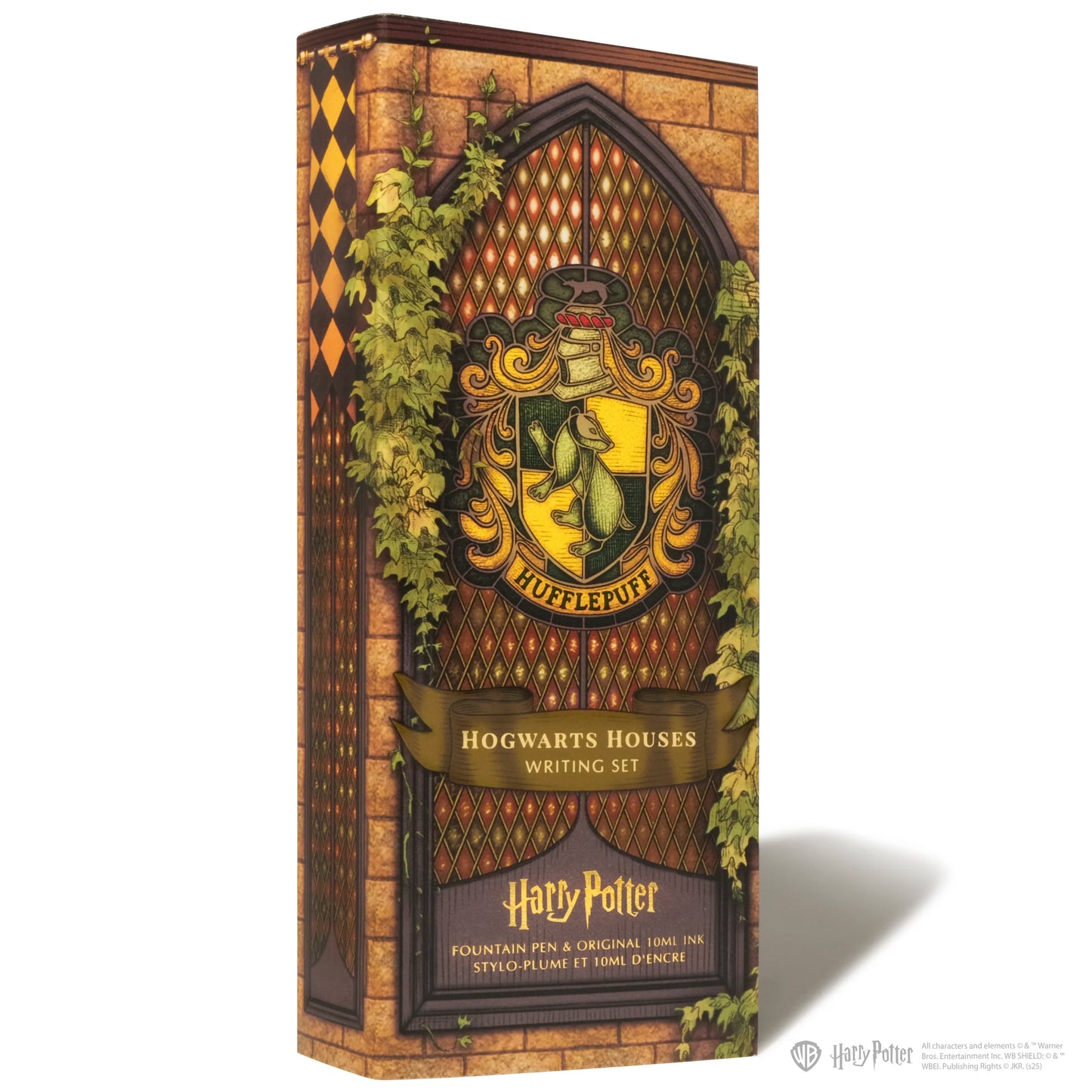 Licencias oficiales | Warner Bros. | Harry Potter | Carousel Fountain Pen and 10ml Ink Set | Hufflepuff