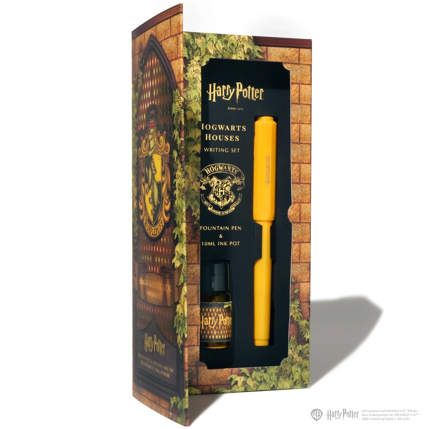 Licencias oficiales | Warner Bros. | Harry Potter | Carousel Fountain Pen and 10ml Ink Set | Hufflepuff