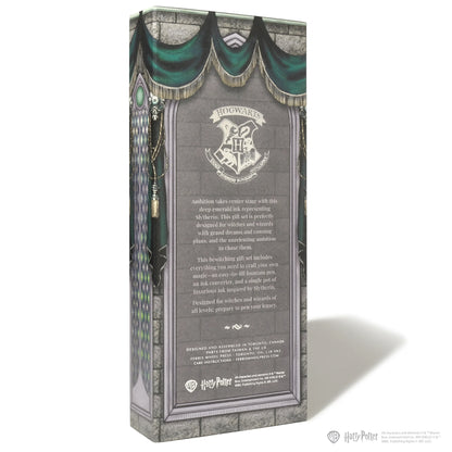 Licencias oficiales | Warner Bros. | Harry Potter | Carousel Fountain Pen and 10ml Ink Set | Slytherin
