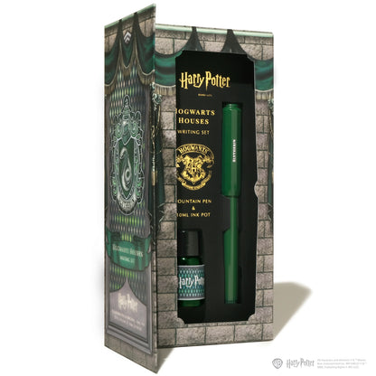 Licencias oficiales | Warner Bros. | Harry Potter | Carousel Fountain Pen and 10ml Ink Set | Slytherin