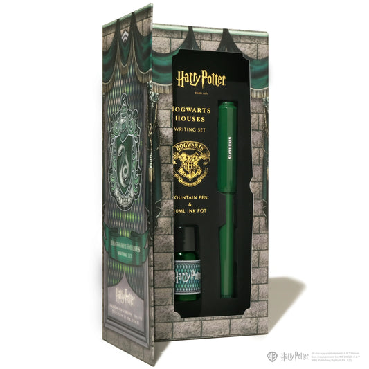 Licencias oficiales | Warner Bros. | Harry Potter | Carousel Fountain Pen and 10ml Ink Set | Slytherin
