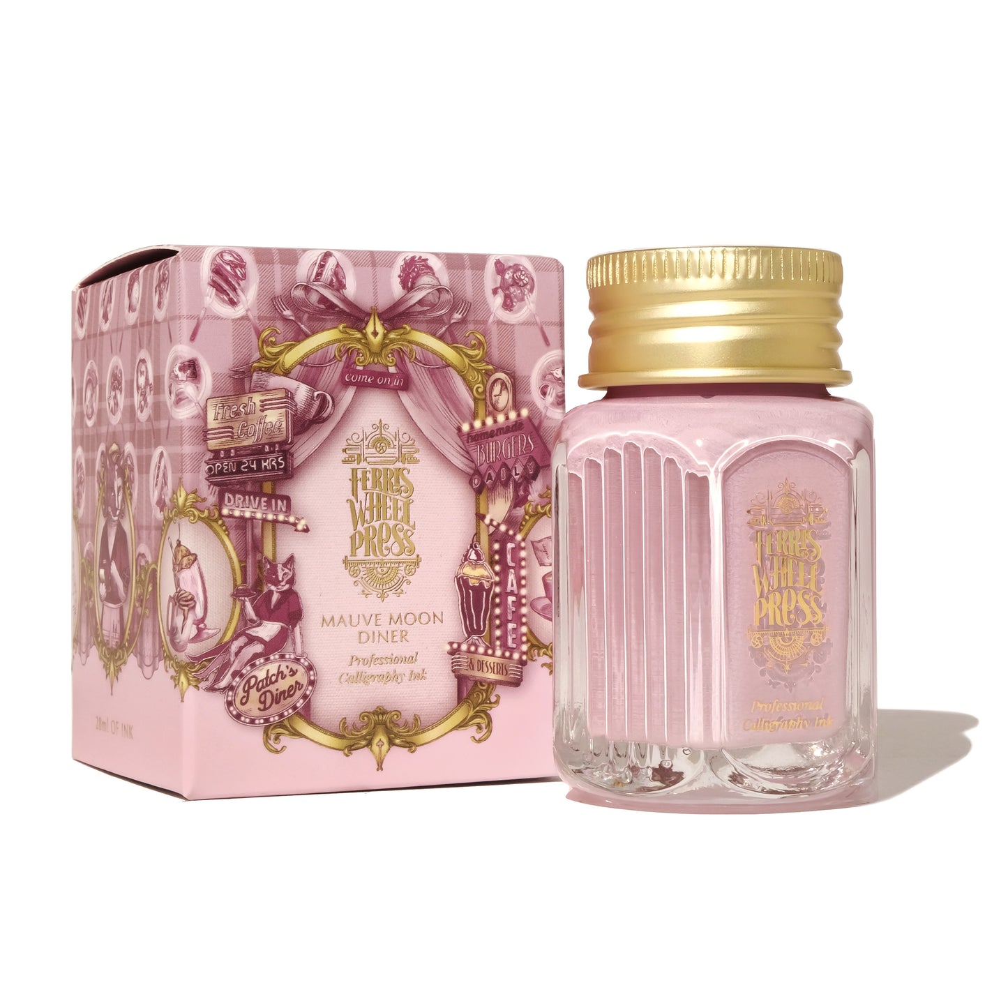 Calligraphy Ink | Mauve Moon Diner 28ml