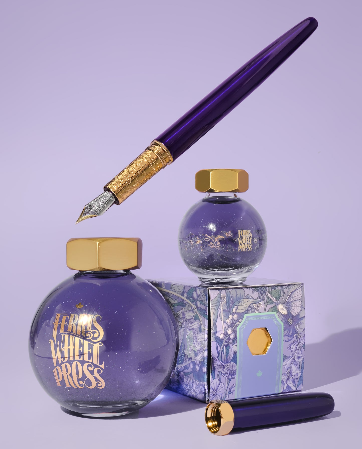 The Bijou Fountain Pen - Moonbean Meadows