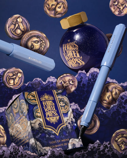 The Carousel Fountain Pen - Tides of Midas
