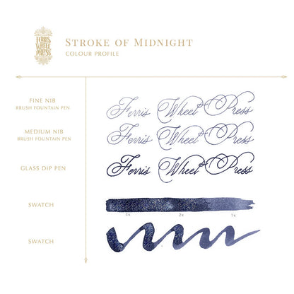 The Masque Pen & Ink Set | Blue
