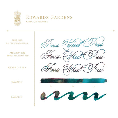 The Masque Pen & Ink Set | Blue