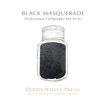 Calligraphy Ink | Black Masquerade 28ml