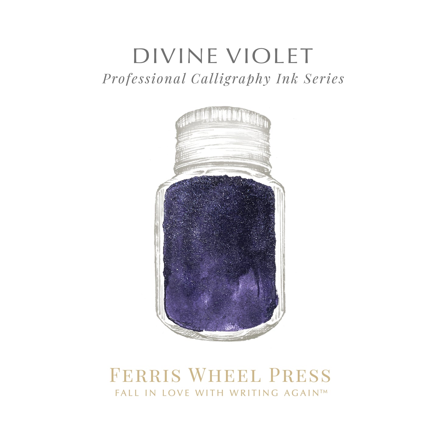 Calligraphy Ink | Divine Violet 28ml