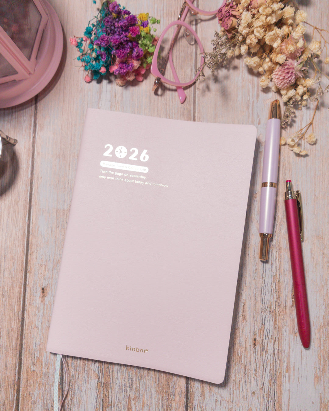 Kinbor Manage Time & Control Life | Agenda A5 - Semana vertical