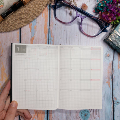 Kinbor Diaria | Agenda y diario A6 - Día por página