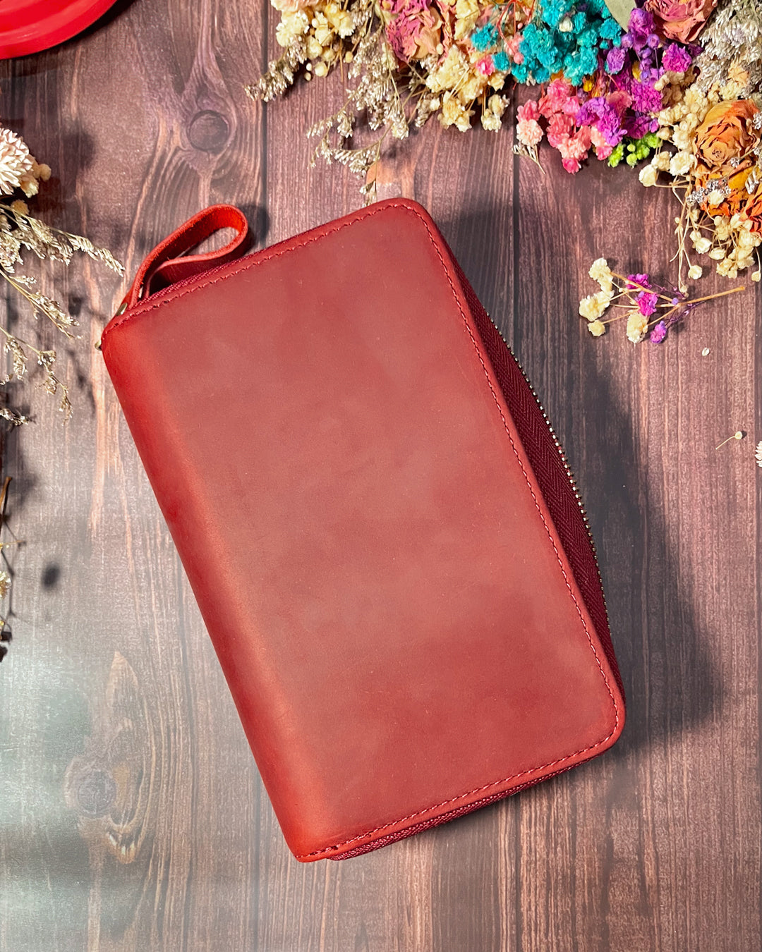 Estuche de piel | 10 plumas