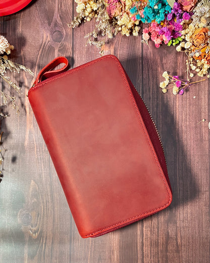 Estuche de piel | 10 plumas