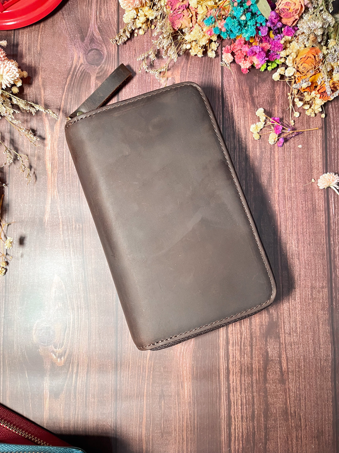 Estuche de piel | 10 plumas