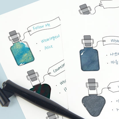 Impression Paper | Alice's Potion Ink Color Swatch