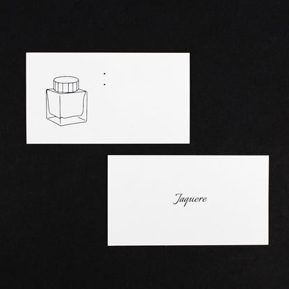 Impression Paper | Ink Color Chart Card | Horinzontal