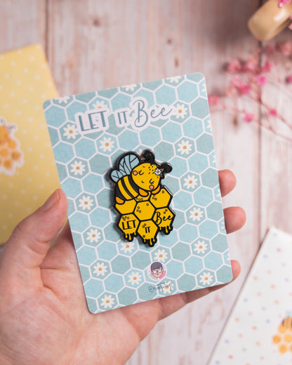 Pin magnético: Let it bee