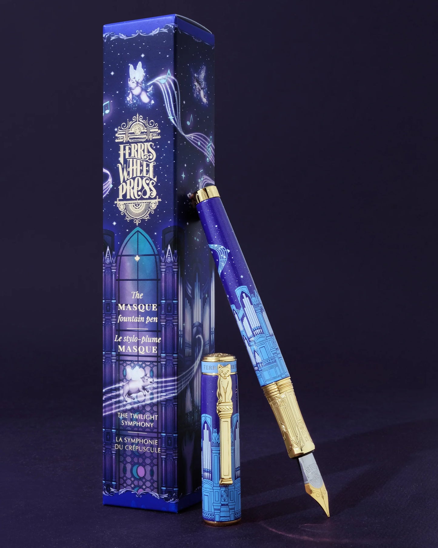 Limited Edition 2026 | The Masque Fountain Pen - The Twilight Symphony