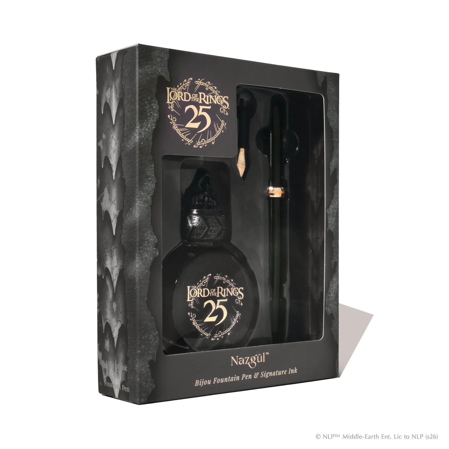 Licencias Oficiales | Warner Bros. | The Lord of the Rings | 25th Anniversary Edition Pen and Ink Set | Nazgûl