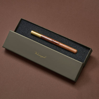 Wearingeul | Pluma de cristal de inmersión con puntas de repuesto | Ideal para probar tintas