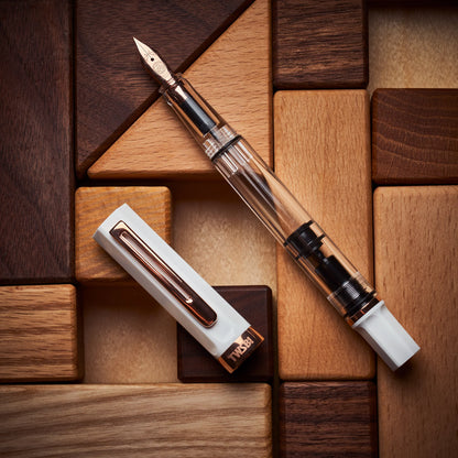 Twsbi | ECO | White with Rose Gold