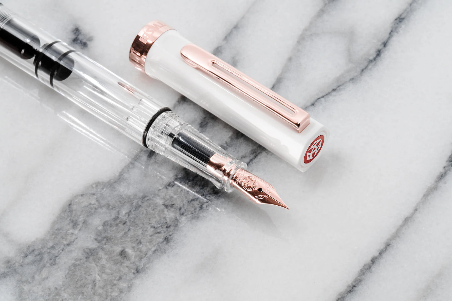 Twsbi | ECO | White with Rose Gold