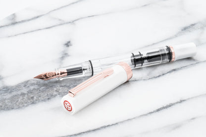 Twsbi | ECO | White with Rose Gold